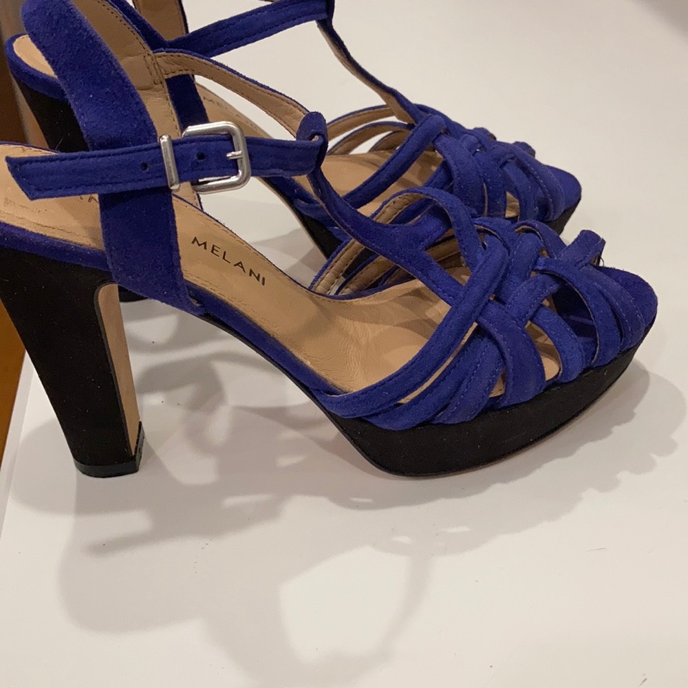 Antonio Melani Suede Platform Heels